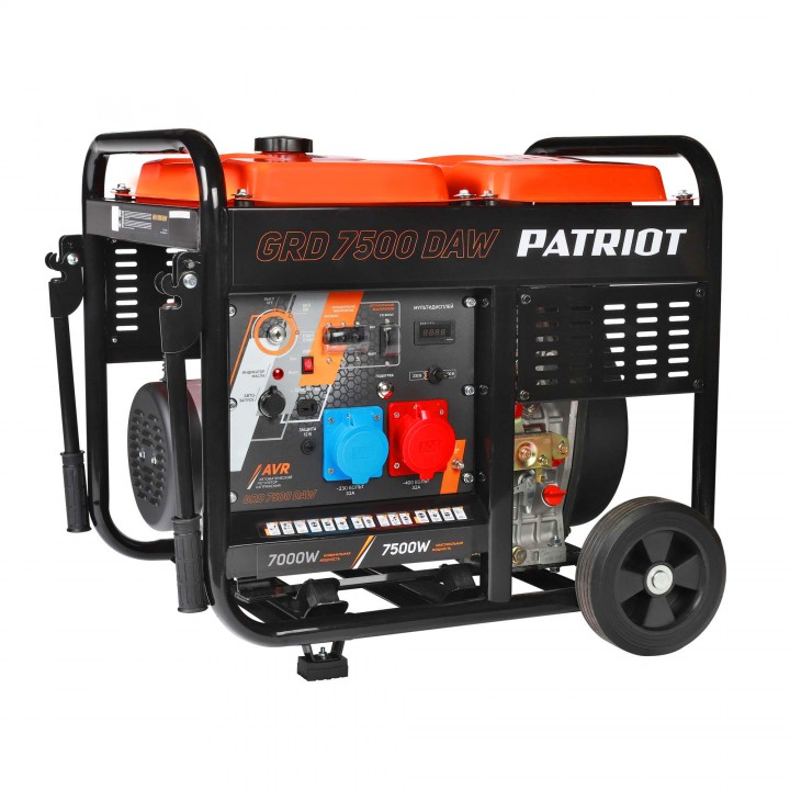 Генератор  дизельный PATRIOT Expert GRD 7500 DAW
